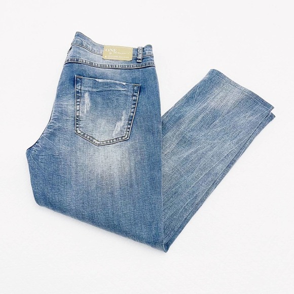 One by One Teaspoon Awesome Baggies Low Waist SZ32 - Picture 2 of 9